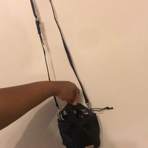 Pink mini bucket bag never used